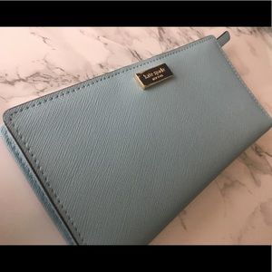 Kate Spade baby blue wallet